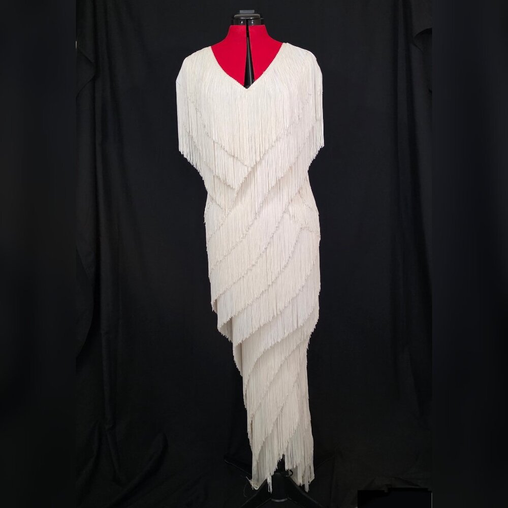 1978 Vintage Wayne Clark Fringe Dress